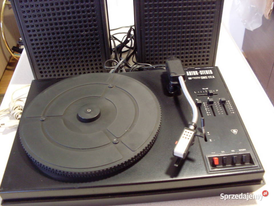 Gramofon stereo z wzmacniaczem Artur Stereo WG Poznań