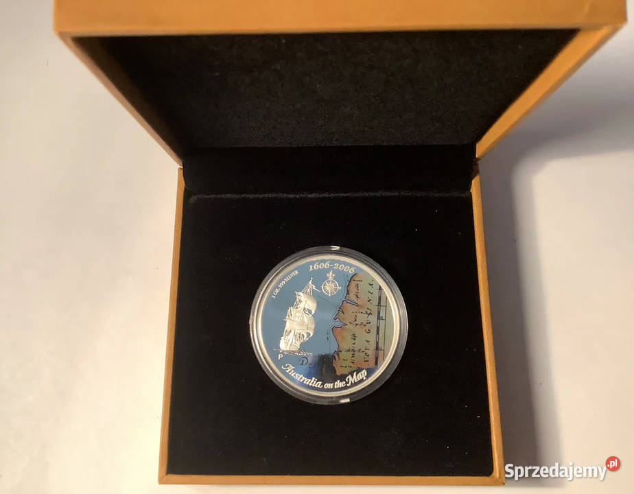 Srebrna moneta okolicznościowa Australia on the mazowieckie Warszawa sprzedam