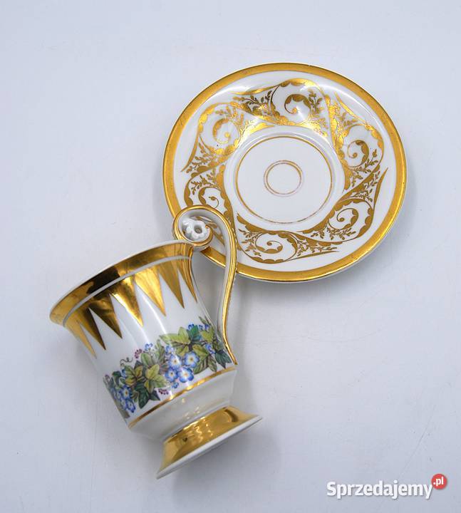 Porcelana KPM zestaw duo filiżanka ze spodkiem I sprzedam
