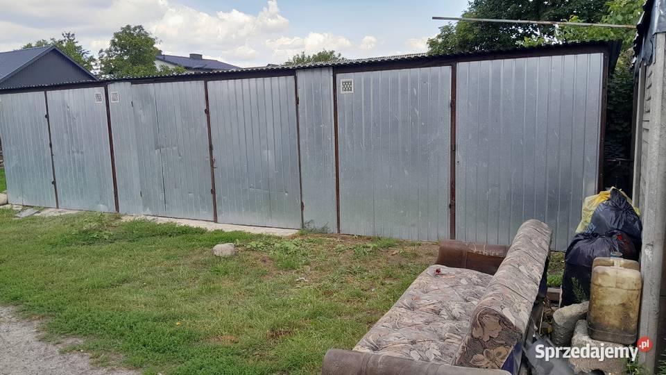 Garaże blaszane 10x5 skręcane 3x5 4x53x5 Pozostałe Kazimierówka