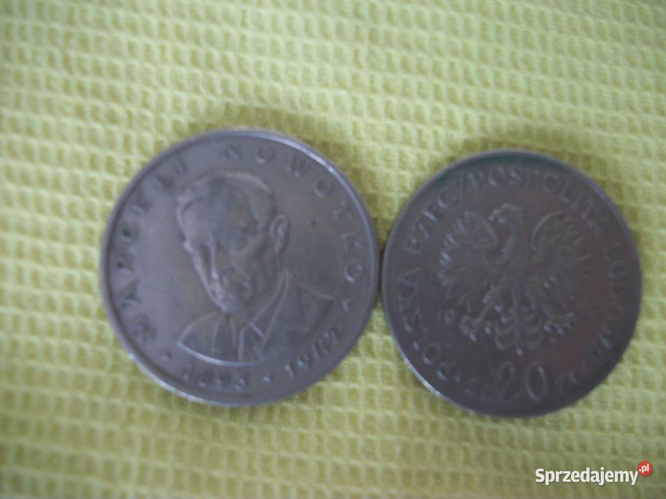 moneta 20 MNowotko 1976 Przemyśl