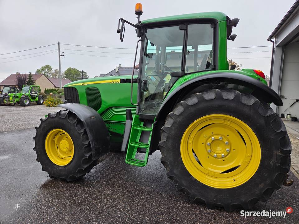 John Deere 6520 obciążniki TLS zwykła pompa bez Gąsewo