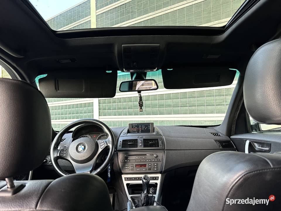 BMW x3 e83 30d 218 panorama czarny sufit świętokrzyskie sprzedam