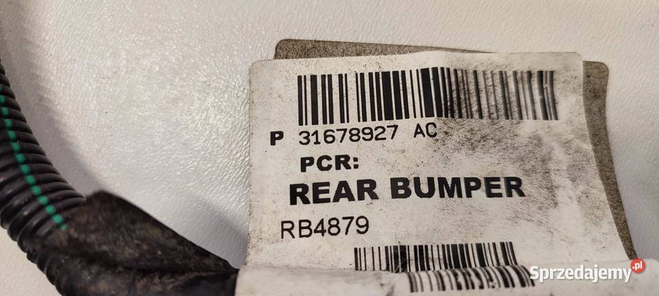 VOLVO XC40 WIĄZKA ZDERZAKA PDC TYŁ 31678927 KTL osobowe