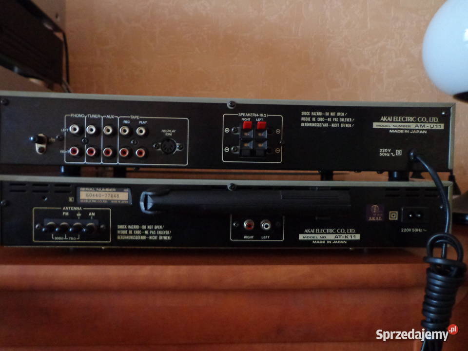 AKAI AMU11 ATK11 wzmacniacz tuner Kraków sprzedam