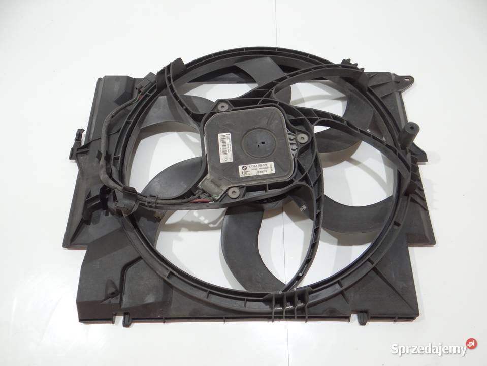 WENTYLATOR CHŁODNICY BMW X1 E84 LCI N47 7588974 Wentylatory chłodnicy Strzyżewice sprzedam