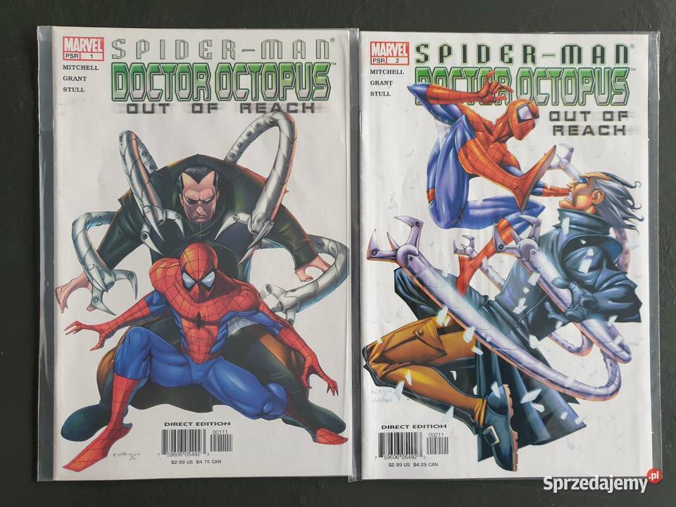 SpiderMan Doctor Octopus 9 oryginalnych komiksów pomorskie Gdynia
