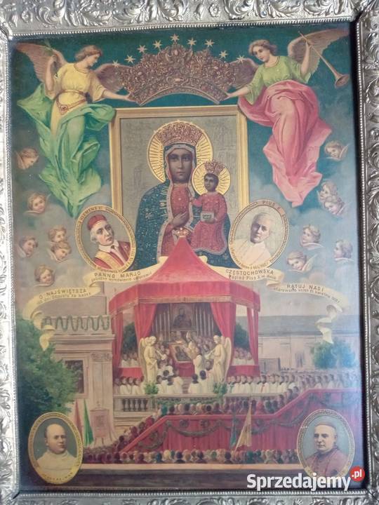 Obraz swiety oleodruk Gdów