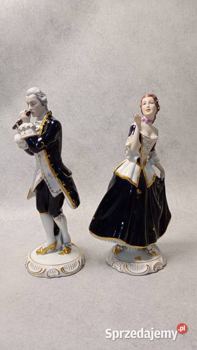 ROYAL DUX Para Rokoko Dworzanie Bohemia Ogromne Szczecin