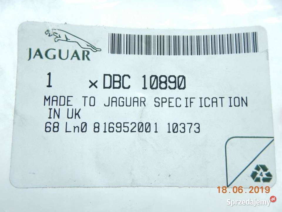 ODBLASK ZDERZAKA LEWY TYŁ JAGUAR X300 9597 ASO sprzedam