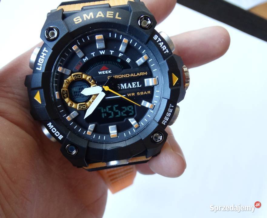 Wojskowy zegarek męski Smael sportowy Gorzów Wielkopolski