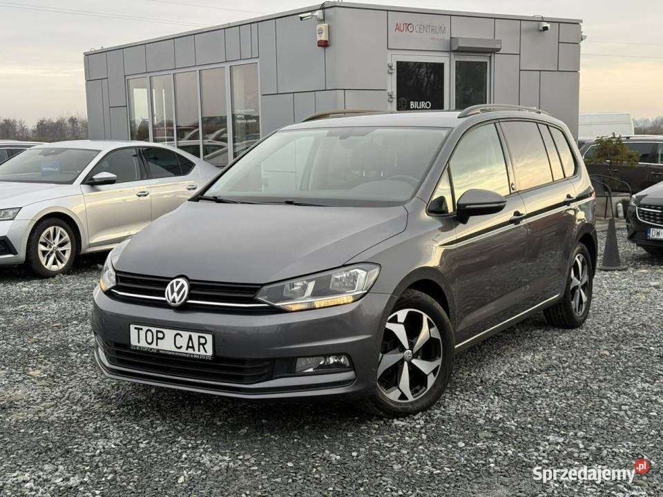 Volkswagen Touran 14 TSI 150 2017r ACC Front elektrochrom. lusterka boczne