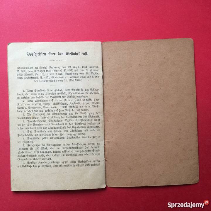 Kelinde Dienstbuch Szczecin