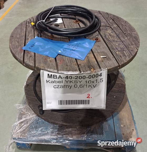 Kabel YKSY 10x15 czarny 061KV sprzedam