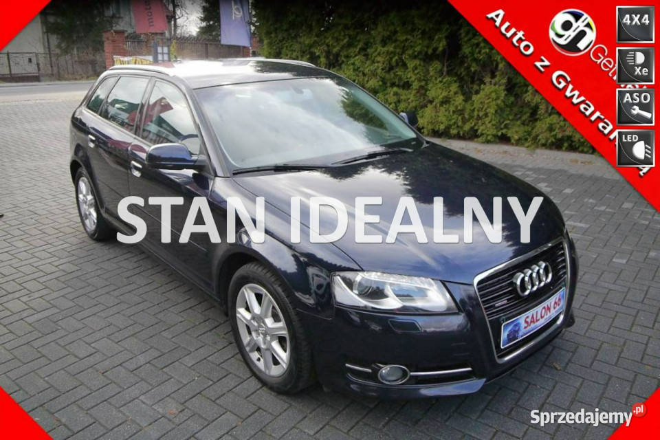 Audi A3 18 Qattro Led Xenon Bezwypadkowy Stan z VAT marża Częstochowa sprzedam