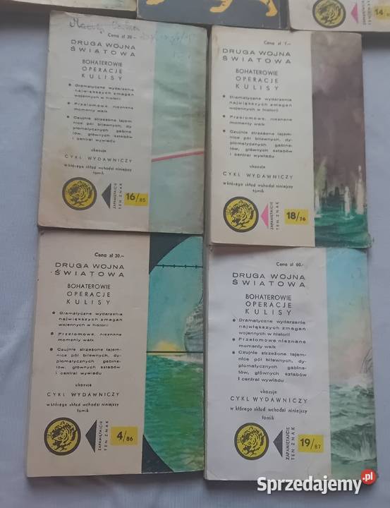 Zestaw 7 książeczek z serii Żółty Tygrys Koźminek