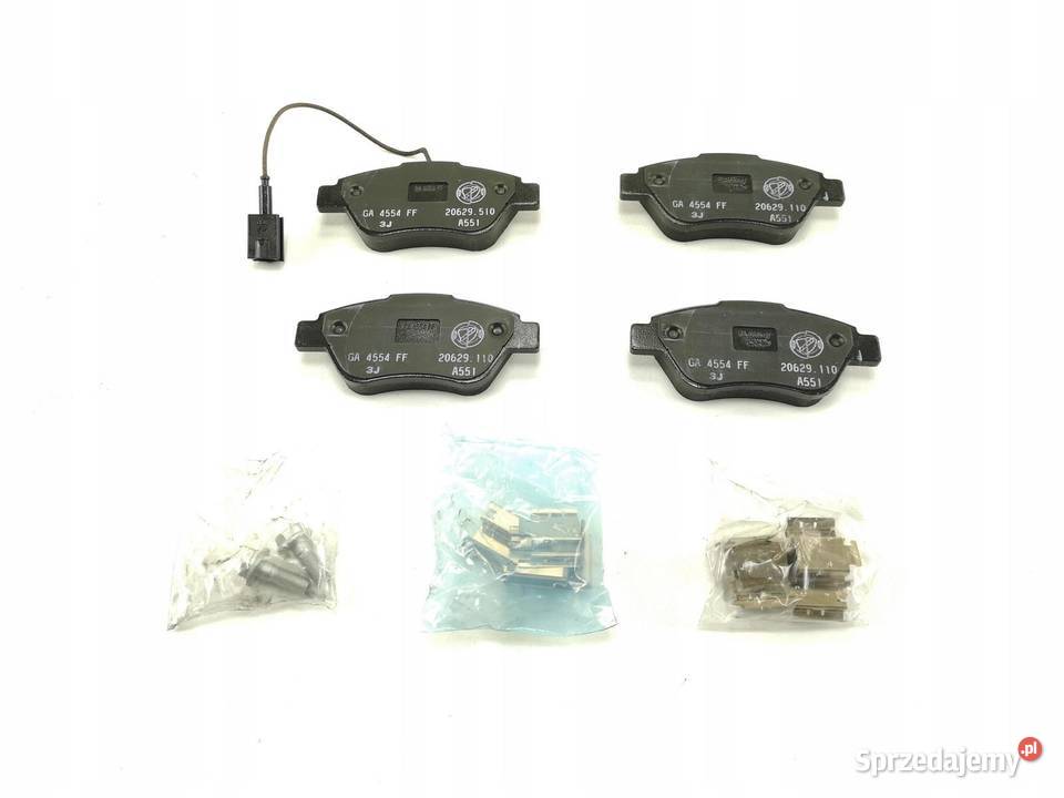 KLOCKI HAMULCOWE PRZÓD FIAT 500 13 JTD 14 2007