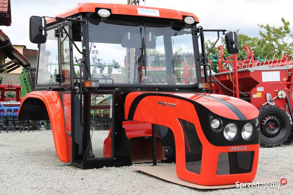 Kabina C360 maska C 360 Naglak zestaw czerwony Rogóźno