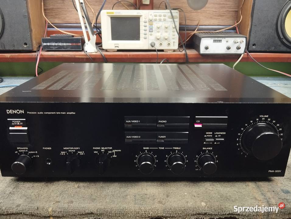 Wzmacniacz Stereo Denon PMA 500V 2x130 watt śląskie Zabrze sprzedam