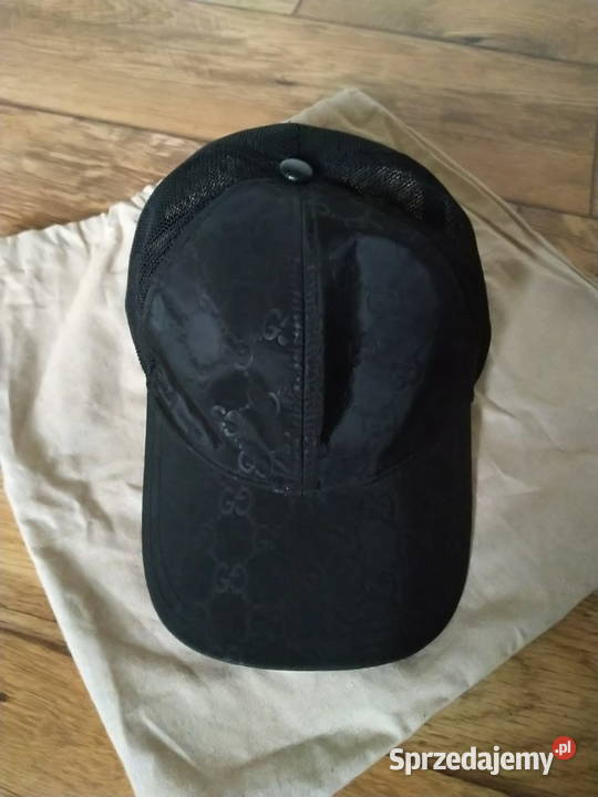 Czapka z dsszkiem black Gucci wielkopolskie Poznań
