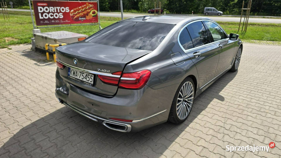 BMW 740 740d X drive Panorama Wypas Lasery F Vat nawigacja Karczew