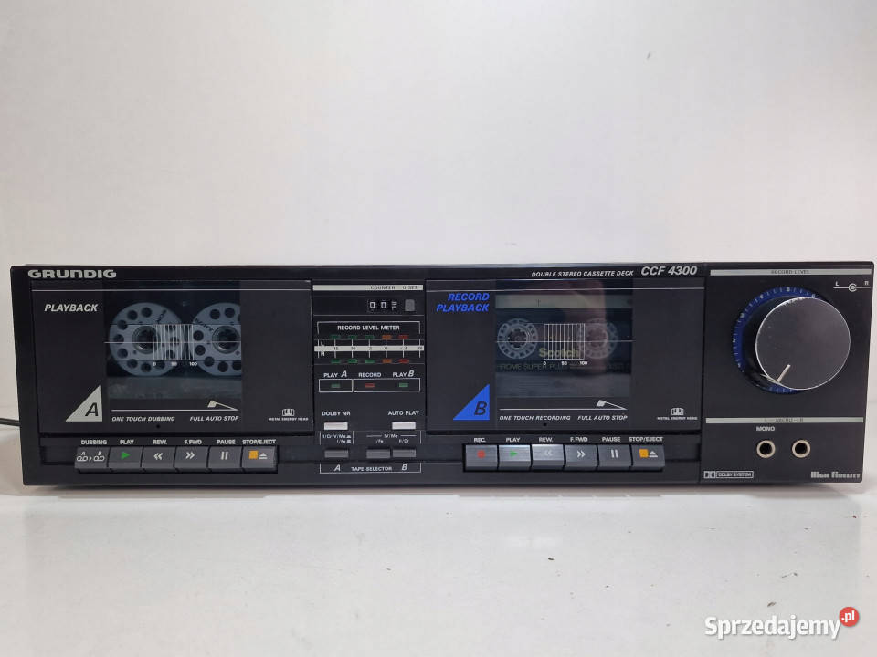 magnetofon GRUNDIG Cassette Deck CCF 4300 wielkopolskie Międzychód sprzedam