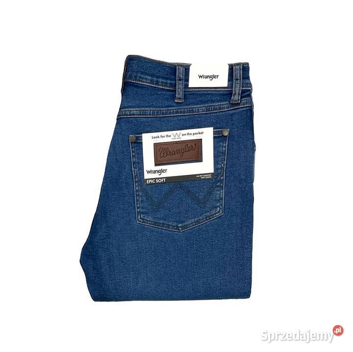 Spodnie męskie jeansy Wrangler Larston 812 Ridge Wrangler podkarpackie Rzeszów