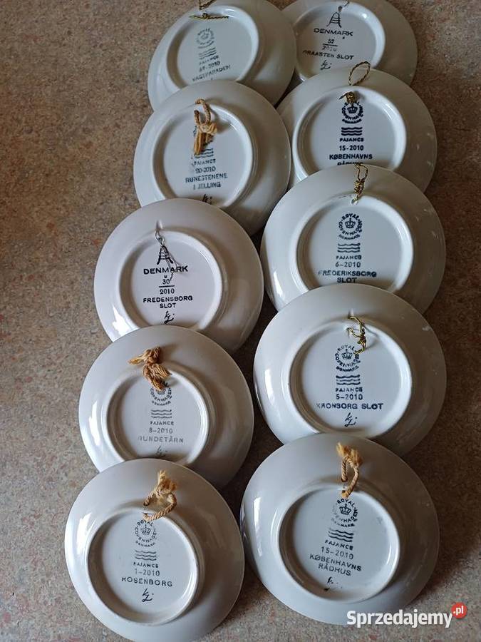 vintage miniaturowe talerzyki Nowy Targ