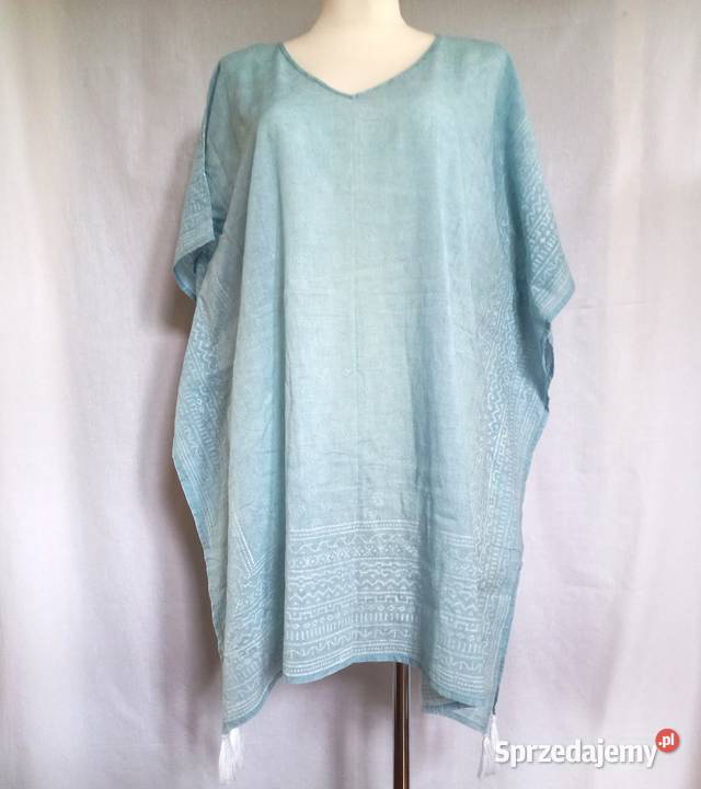 Bluzka plażowa Tunika r 3842 bawełna NOWA