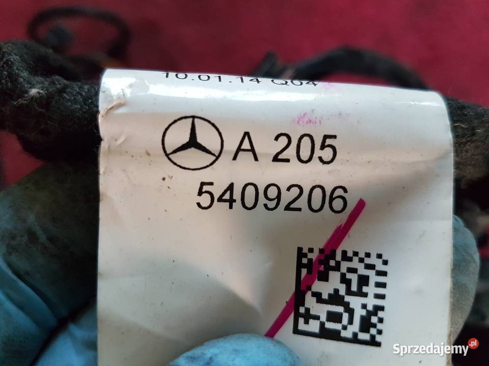 MERCEDES C KLASA W205 INSTALACJA DRZWI LEWA osobowe Turek