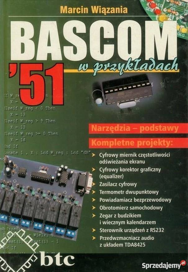 BASCOM 51 W PRZYKŁADACH WIĄZANIA MARCIN sprzedam