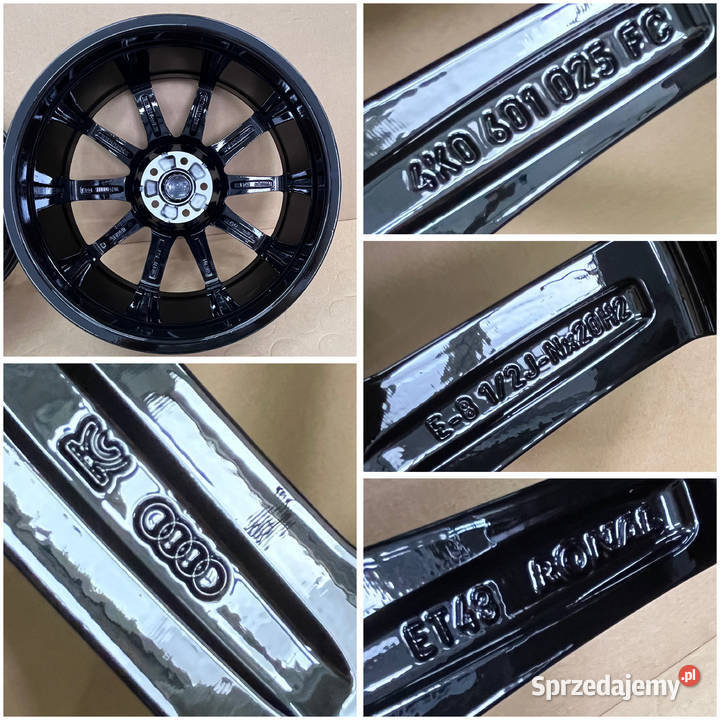 Felgi 20 ORYGINAŁ Audi A6 S6 C8 4K 4K0601025FC Audi OE Gostyń