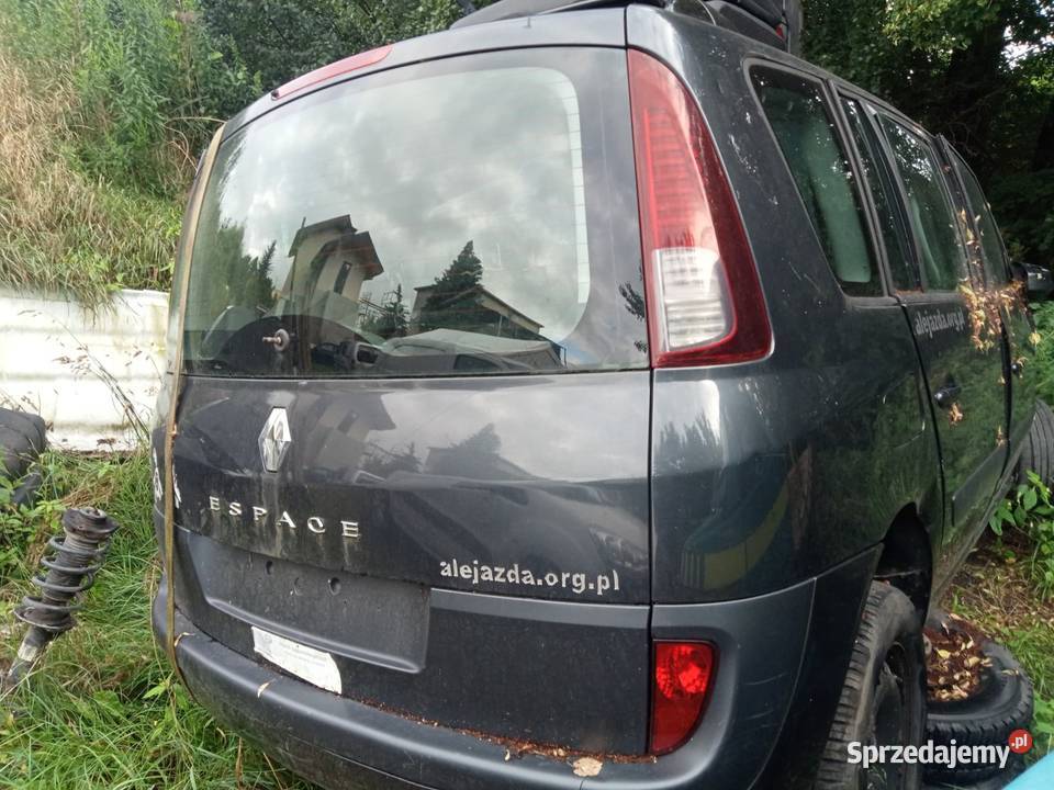 Renault na części Espace 19 DCI mazowieckie Grodzisk Mazowiecki