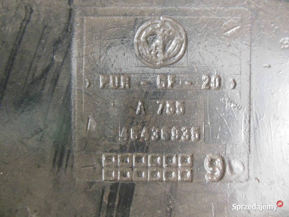 Osłona dolna silnika Fiat Marea Bravo OE śląskie Kozy