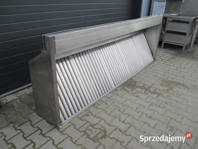 Solidny Okap Gastronomiczny z Filtrami 2659740 Ostrów Wielkopolski sprzedam