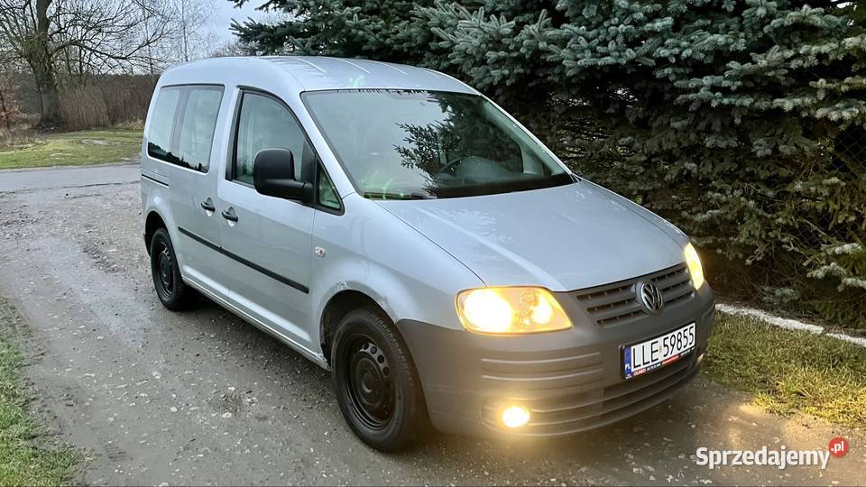 VW Caddy 19 TDI 2010r EURO 5 Klima 5 Osób Stan Milejów-Osada sprzedam