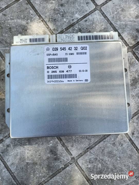 sterownik ESP Mercedes W168 0295454232 Q02 Pozostałe zachodniopomorskie Szczecin