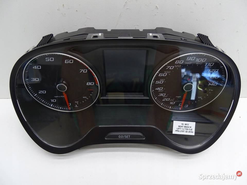 LICZNIK ZEGARY SEAT IBIZA IV LIFT 12 TSI