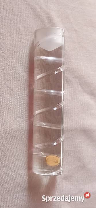 Świecznik kryształowy Rosenthal Sygnowany Koźminek