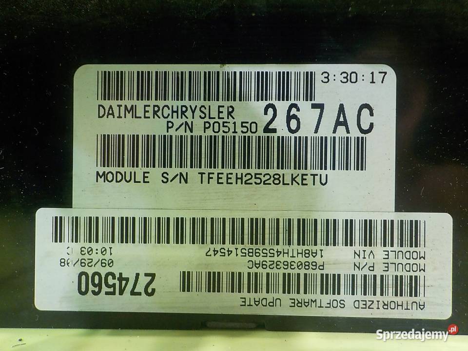 CHRYSLER GRAND VOYAGER V 28 CRD AUT 10r 5D modul Motoryzacja Suków