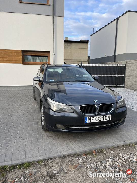 BMW E61 jasne skóry manual wielkopolskie Poznań