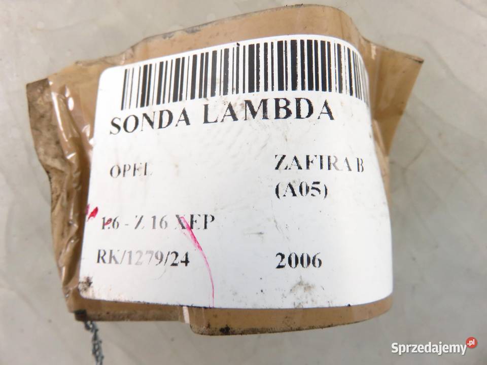 SONDA LAMBDA OPEL ZAFIRA B 55560617 Sondy lambda małopolskie sprzedam