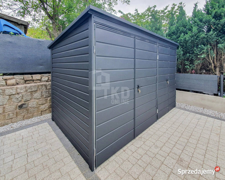 Schowek Domek Ogrodowy 35x2m 2x Brama Kalisz