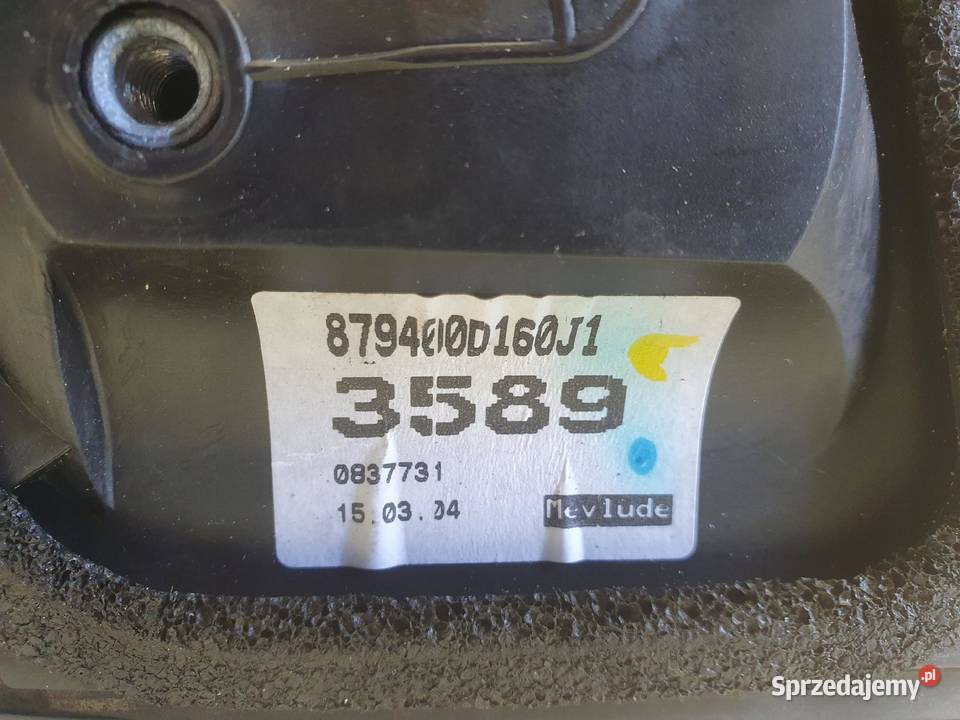 LUSTERKO Toyota Yaris II 0511r LEWE KIEROWCY Rudka