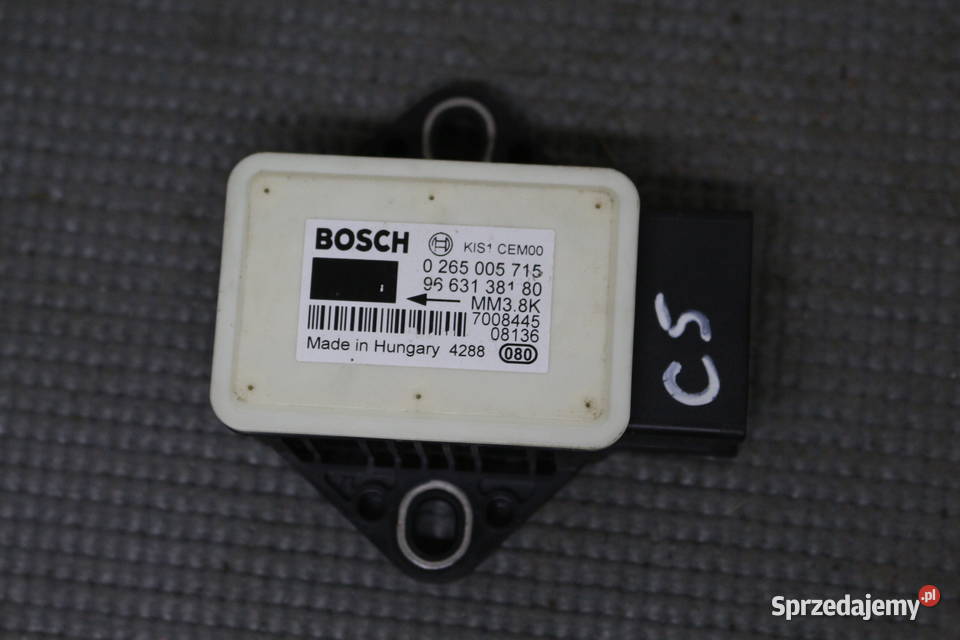 CITROEN C5 III X7 MODUŁ CZUJNIK ESP 9663138180 Prochowice