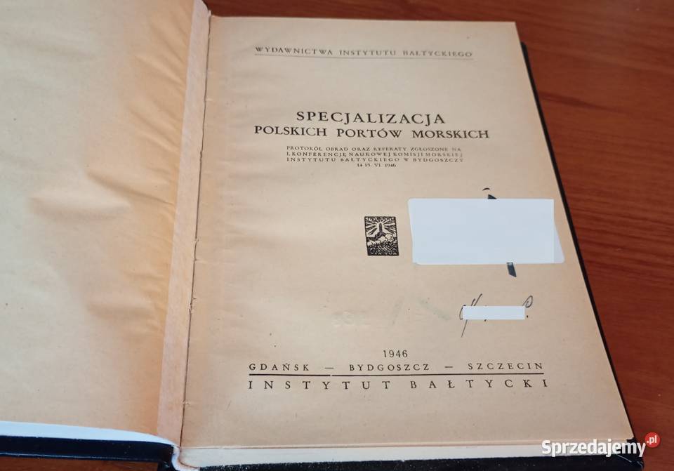 Specjalizacja polskich portów morskich protokół pomorskie Gdańsk sprzedam