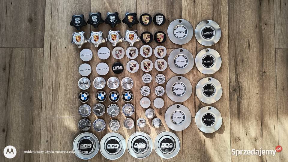 Dekielki kołpaczki Azev Bbs Porsche Rh Rial Oz i Bielsko-Biała