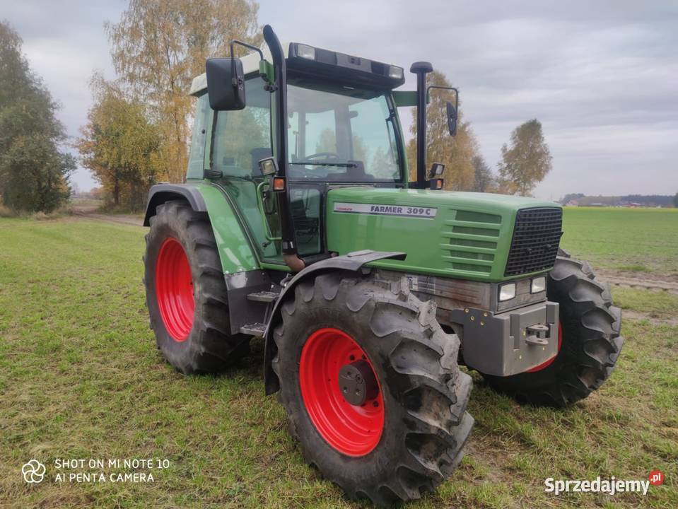 Fendt 309c Mechaniczny ciągnik 4 cyl Turbo moc Łobżenica