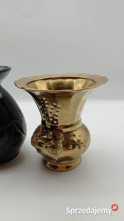 Vintage wazon i świecznik czytaj opis