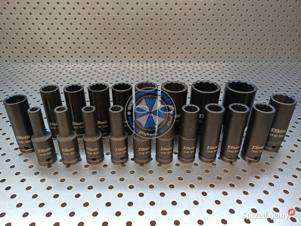 832mm 20el Nasadki udarowe 12kątne Długie 12 Nowe